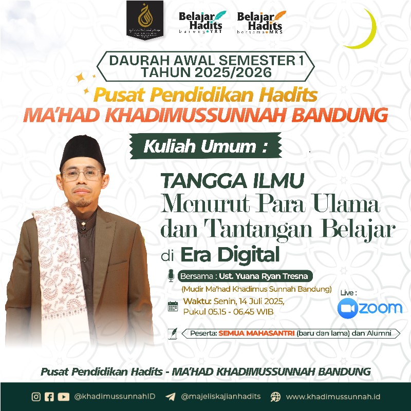 [1] KULIAH UMUM 1447 H SEMESTER 1 - Ust. Yuana Ryan Tresna